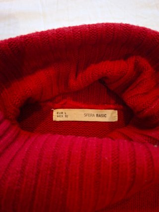 Jersey de Cuello Alto Rojo