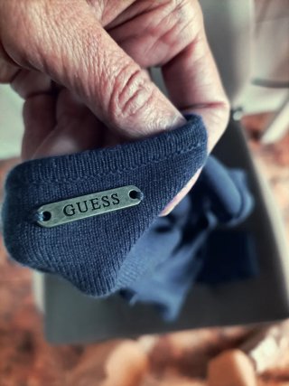 Jersey Guess Negro y Azul Talla Única