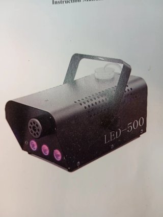 Máquina Humo LED RGB 500W + Mando