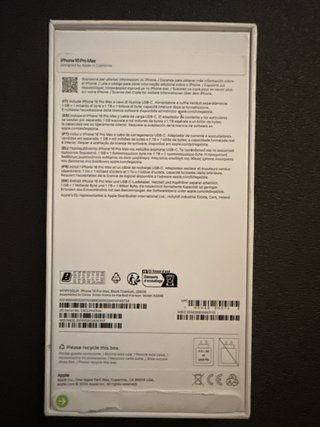 iPhone 16 Pro Max 256GB Negro Titanio