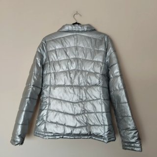 Cazadora plateada talla M