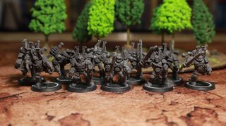 Warhammer 40.000 World Eaters 10 Khorne Berzerkers