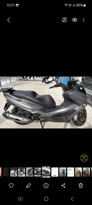 Kymco Gran Dink 300i ABS gris