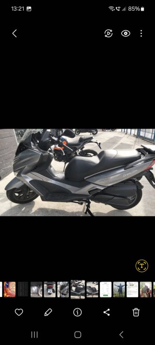 Kymco Gran Dink 300i ABS gris