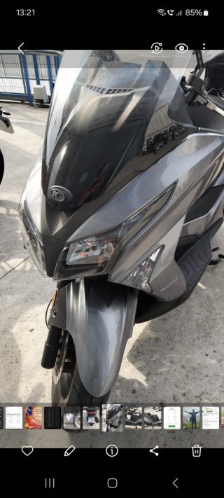 Kymco Gran Dink 300i ABS gris