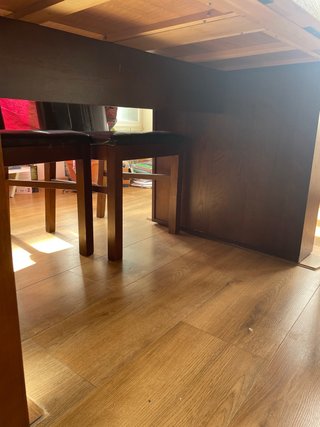 2 Patas de Mesa de Madera