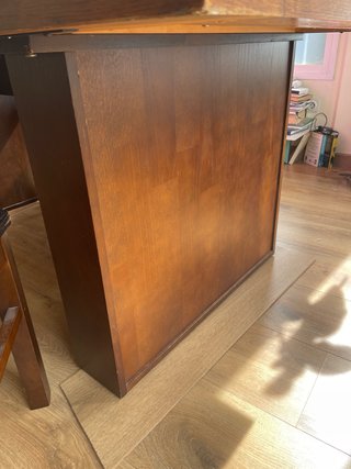 2 Patas de Mesa de Madera
