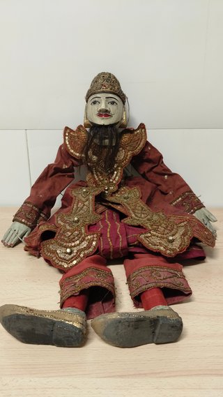 Marioneta Antigua Birmana - Zawgyi (Alquimista)