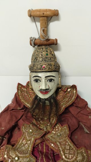 Marioneta Antigua Birmana - Zawgyi (Alquimista)