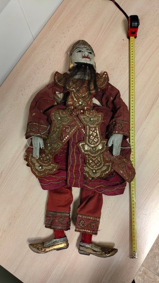 Marioneta Antigua Birmana - Zawgyi (Alquimista)