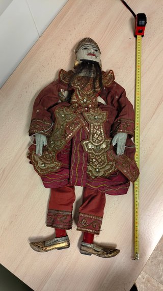 Marioneta Antigua Birmana - Zawgyi (Alquimista)