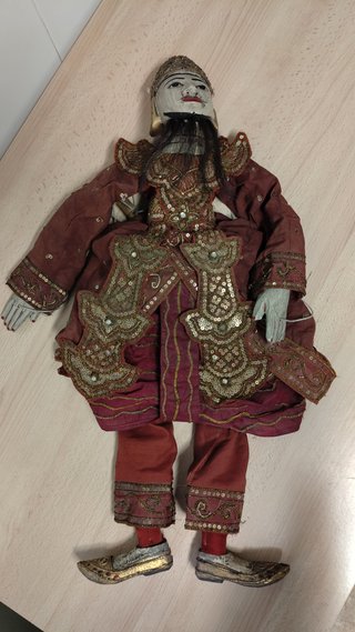 Marioneta Antigua Birmana - Zawgyi (Alquimista)