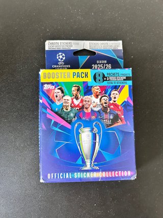 Booster Pack Topps Champions League 2025/26