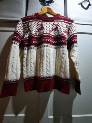Jersey de Invierno con Estampado