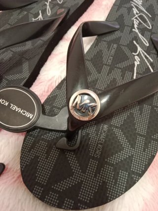 Chanclas Michael Kors Negras n.38/39