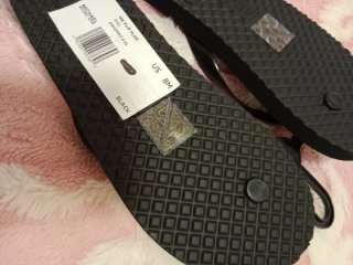 Chanclas Michael Kors Negras n.38/39