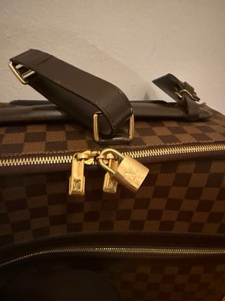 Maleta Louis Vuitton Pégase 55 Damier Ébène