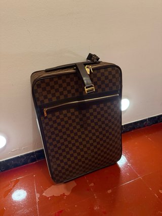 Maleta Louis Vuitton Pégase 55 Damier Ébène