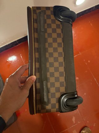 Maleta Louis Vuitton Pégase 55 Damier Ébène