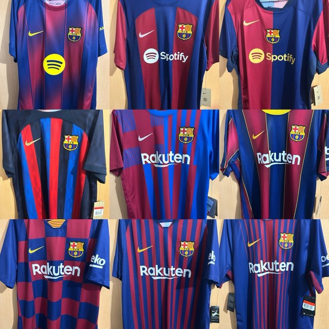 Camisetas FC Barcelona 2007-2026 Talla L
