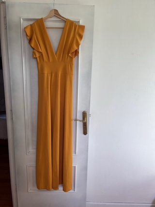 Vestido amarillo de fiesta