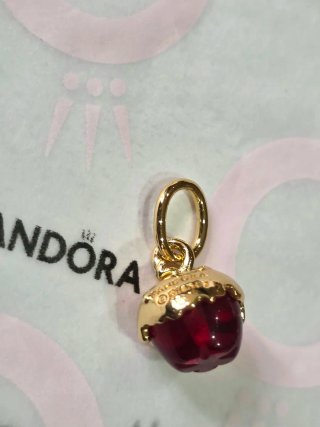 Charm Pandora calavera Cristal