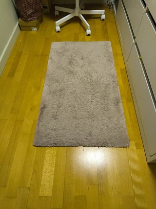 Tappeto a pelo corto rosa, 60 cm * 110 cm