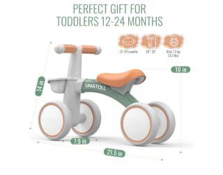 Bicicleta de equilibrio para bebé Umatoll