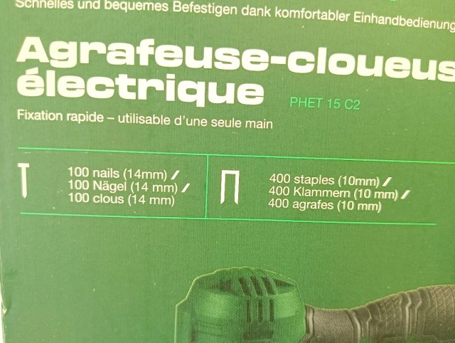 Grapadora Eléctrica PARKSIDE PHET 15 C2