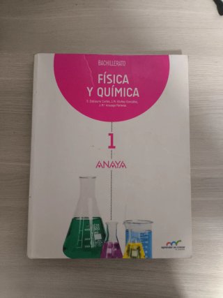 Física y química, 1 Bachillerato