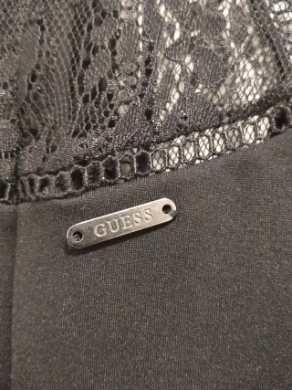 Vestido precioso de fiesta negro Guess