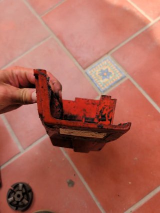 Tapa motor Husqvarna 40 y 45