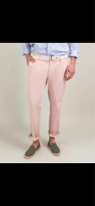 Pantalón Chino Verano Rosa