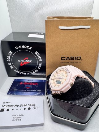 Reloj GS  Rosa suave