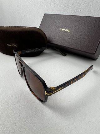 Gafas de Sol Tom Ford Leopardo y cristal marrón