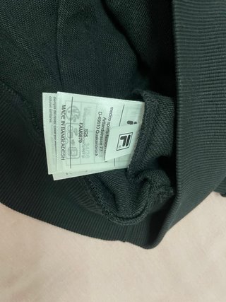 Sudadera Fila Negra Talla M