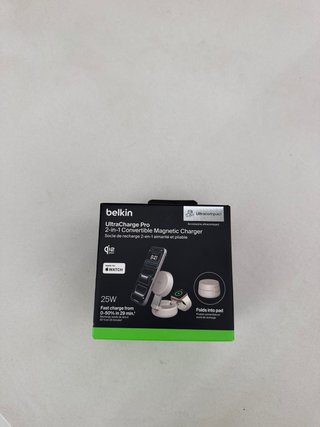 Cargador Belkin UltraCharge Pro 2 en 1 Qi2