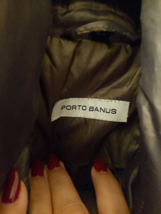 Giubbino imbottito marrone Porto Banus