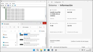 Torre PC i7-9700K 64GB RAM GTX 1080Ti 11GB WiFi 7