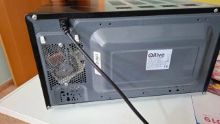 Microondas Qilive 152343 Negro Grande