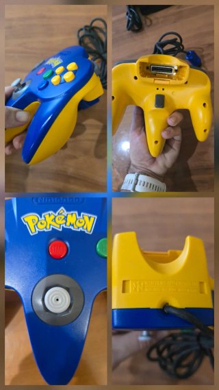 Nintendo 64 Pikachu Edición Limitada + 2 Mandos