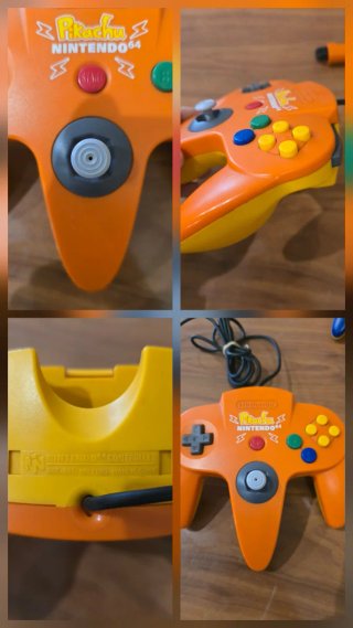 Nintendo 64 Pikachu Edición Limitada + 2 Mandos