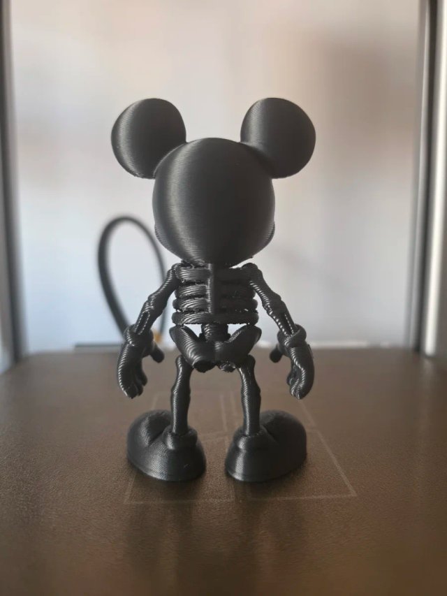 Figura Mickey Esqueleto