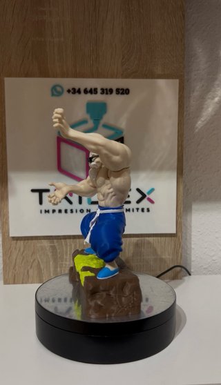 Figura 3D Muten Roshi Dragon Ball