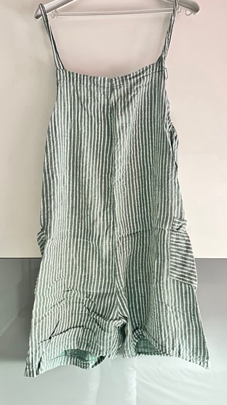 Peto corto verano rayas verde