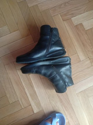 Botines piel Negros de Mujer