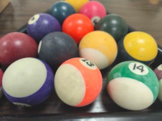 Juego Bolas Billar Americano