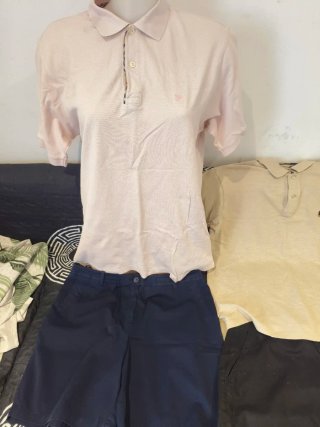 Conjuntos Burberry Hombre Polo y Pantalón Corto