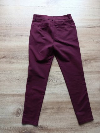 Pantalones Mango morados