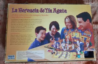 Juego de mesa La Herencia de Tía Ágata